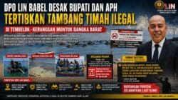 DPD LIN Babel Desak Bupati dan APH Tindak Tegas Tambang Timah Ilegal di Tembelok–Keranggan