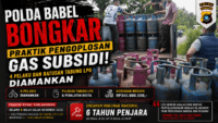 Polda Babel Gempur Mafia LPG Subsidi! Praktik Pengoplosan Terbongkar, Negara Rugi Ratusan Juta