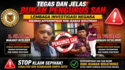 KETUM LIN ROBI IRAWAN WIRATMOKO TEGAS: “TIDAK ADA DUALISME — M. YUSUF BUKAN KETUA UMUM SAH, SIAP TEMPUH JALUR HUKUM!”