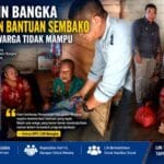 DPC LIN Bangka Salurkan Bantuan Sembako untuk Lansia Tak Mampu, Ketum DPP LIN Beri Apresiasi Tinggi