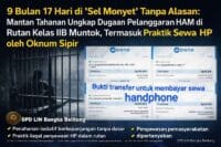 9 Bulan 17 Hari di “Sel Monyet” Tanpa Alasan: Mantan Tahanan Ungkap Dugaan Pelanggaran HAM di Rutan Kelas IIB Muntok, Termasuk Praktik Sewa HP oleh Oknum Sipir