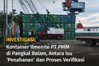 Kontainer Ilmenite PT PMM di Pangkal Balam Bukan Ditahan, Ini Fakta Sebenarnya