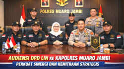 JALIN SINERGITAS, DPD LIN AUDIENSI KE KAPOLRES MUARO JAMBI PERKUAT KEMITRAAN STRATEGIS