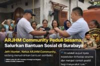 ARJHM COMMUNITY PEDULI SESAMA, SALURKAN BANTUAN SOSIAL DAN AJAK KOLABORASI KEMANUSIAAN