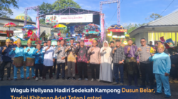 Wagub Hellyana Hadiri Sedekah Kampong Dusun Belar, Tradisi Khitanan Adat Tetap Lestari