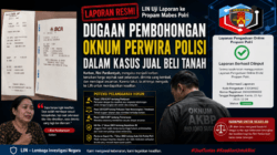 LIN Uji Laporan ke Propam Mabes Polri, Dugaan Pembohongan Oknum Perwira dalam Kasus Jual Beli Tanah Disorot