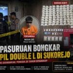 Polres Pasuruan Bongkar “Gudang” Pil Double L di Sukorejo, Ribuan Butir dan Sabu Diamankan
