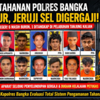 Geger! 8 Tahanan Kabur Sekaligus, Jeruji Digergaji dari Dalam Sel