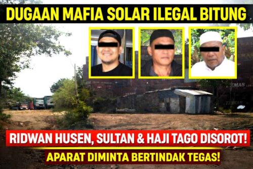 Ridwan Husen, Sultan, dan Haji Tago Diseret Isu Mafia Solar — Hukum Jangan Tumpul!