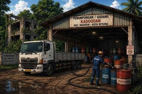 HEBOH!!!”Nama Andi, Marlon, dan Ipas Terseret Dugaan Mafia Solar Bitung, Aktivitas Disebut Terang-Terangan di Kadoodan”