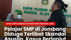 Pelajar SMP di Jombang Diduga Terlibat Kasus Asusila, Pria Dewasa Berpotensi Dijerat Hukum