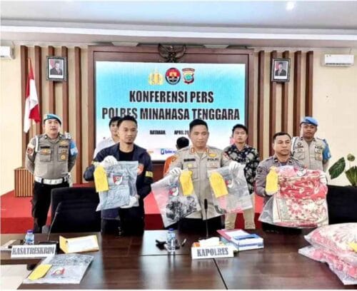 BIADAB! Suami Bunuh Istri 17 Tahun di Ratatotok, Ditusuk Berkali-kali hingga Tewas