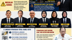 Kabel Semrawut hingga Nol Rupiah Jadi Sorotan, DPD LIN Babel Desak DPRD dan Pemda Segera Terbitkan Perwako.