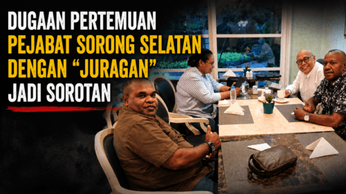Dugaan Pertemuan Pejabat Sorong Selatan dengan “Juragan” Jadi Sorotan, LIN Papua Barat Daya Pertanyakan Momentum di Tengah Pemeriksaan Keuangan