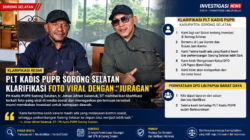 Klarifikasi Plt Kadis PUPR Sorong Selatan Terkait Foto Viral di Media Sosial, Tegaskan Pertemuan Bahas Investasi