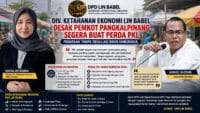 Div. Ketahanan Ekonomi LIN Babel Desak Pemkot Pangkalpinang Segera Buat Perda PKL: Penataan Tanpa Regulasi Dinilai Amburadul