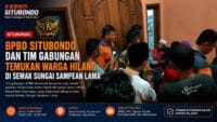BPBD Situbondo dan Tim Gabungan Temukan Warga Hilang di Semak Sungai Sampean Lama