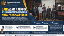 Sah! Adam Nahkodai DPC LIN Kota Pangkalpinang, Siap Bangun Sinergitas dan Kawal Transparansi
