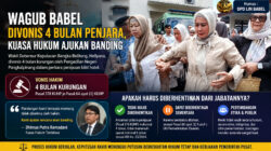 Wagub Babel Divonis 4 Bulan Penjara, Kuasa Hukum Ajukan Banding