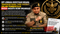 DPP LIN Tegaskan Nama yang Disebut dalam Pemberitaan Bukan Anggota Resmi Organisasi