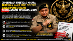 DPP LIN Tegaskan Nama yang Disebut dalam Pemberitaan Bukan Anggota Resmi Organisasi