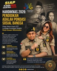 HARDIKNAS 2026: KETUA UMUM DPP LIN TEKANKAN PENDIDIKAN SEBAGAI PILAR SOSIAL DAN MASA DEPAN BANGSA