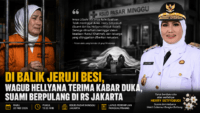Di Balik Jeruji Besi, Wagub Hellyana Terima Kabar Duka, Suami Meninggal Dunia di RS Jakarta