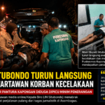 Wabup Situbondo Turun Langsung Evakuasi Wartawan Korban Kecelakaan di Jalur Pantura Kapongan