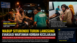 Wabup Situbondo Turun Langsung Evakuasi Wartawan Korban Kecelakaan di Jalur Pantura Kapongan