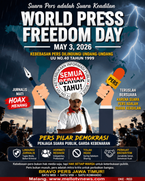Suara Pers adalah Suara Keadilan: Refleksi Hari Kebebasan Pers Sedunia 3 Mei 2026