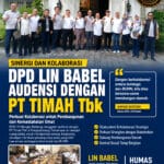 SINERGI ATAU SEREMONI? AUDIENSI DPD LIN BABEL DAN PT TIMAH Tbk JADI TITIK AWAL KOLABORASI STRATEGIS