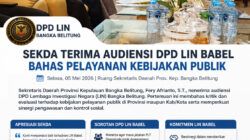 Sekda Babel Terima Audiensi LIN, Dorong Penguatan Pengawasan dan Perbaikan Pelayanan Publik