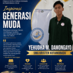 Yehudha Damongayo, Finalis Duta Literasi Rohani yang Menginspirasi Generasi Muda Kotamobagu