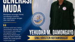 Yehudha Damongayo, Finalis Duta Literasi Rohani yang Menginspirasi Generasi Muda Kotamobagu