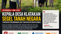 SEGEL TANAH NEGARA DI KLATAKAN: LANGKAH BERANI ATAU AWAL KONFLIK BARU?