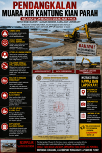 PENDANGKALAN MUARA AIR KANTUNG KIAN PARAH Nelayan & LIN Bangka Desak Aksi Nyata