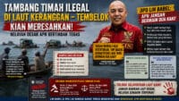 Aktivitas Tambang Timah Ilegal di Laut Keranggan–Tembelok Kian Meresahkan, Nelayan Desak APH Bertindak Tegas