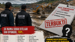 PETI Sulut Diduga “Kebal Hukum”, KLHK dan ESDM Didesak Copot Kepala Gakum: 36 Nama Sudah Ditelaah, Tambang Masih Beroperasi