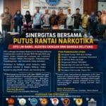 SINERGITAS BERSAMA PUTUS RANTAI NARKOTIKA DPD LIN BABEL AUDENSI BNN BANGKA BELITUNG