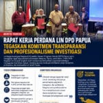 Rapat Kerja Perdana LIN DPD Papua Digelar di Abepura, Tegaskan Komitmen Transparansi dan Profesionalisme