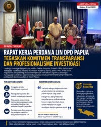 Rapat Kerja Perdana LIN DPD Papua Digelar di Abepura, Tegaskan Komitmen Transparansi dan Profesionalisme