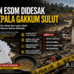 KLHK dan ESDM Didesak Evaluasi Penanganan Dugaan PETI di Sulawesi Utara