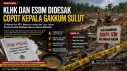 KLHK dan ESDM Didesak Evaluasi Penanganan Dugaan PETI di Sulawesi Utara