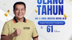 Bupati Tangerang Rayakan Ulang Tahun ke-61, Ketua Askab PSSI Turut Memberi Ucapan