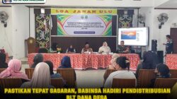 Pastikan Tepat Sasaran, Babinsa Hadiri Pendistribusian BLT Dana Desa