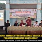 Babinsa Hadiri Rembuk Stunting Sebagai Bentuk Dukungan Program Kesehatan Masyarakat