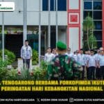Danramil Tenggarong Bersama Forkopimda Ikuti Upacara Peringatan Hari Kebangkitan Nasional