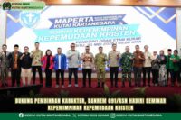 Dukung Pembinaan Karakter, Danrem 091/ASN Hadiri Seminar Kepemimpinan Kepemudaan Kristen