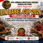 LIN Babel Cup 2026: Turnamen Gaple Jadi Ajang Silaturahmi dan Kebersamaan Pengurus Bersama Masyarakat
