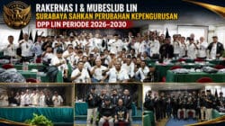 Rakernas I dan Mubeslub LIN Surabaya Hasilkan Sejumlah Keputusan Strategis, Pengurus yang Tidak Hadir Dibekukan Sementara